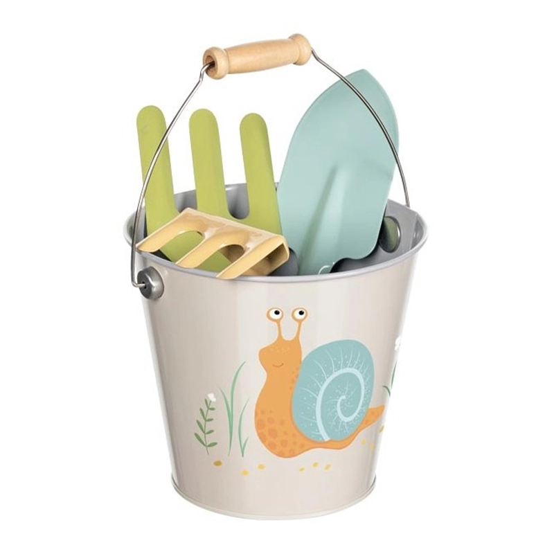 اسباب بازی ست باغبانی با سطل فلزی پیکاردو سبز - تصویر 2
